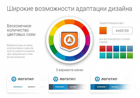 Корпоративный сайт современной компании "Приорити"