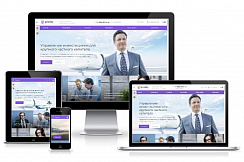 Корпоративный сайт современной компании "Приорити"